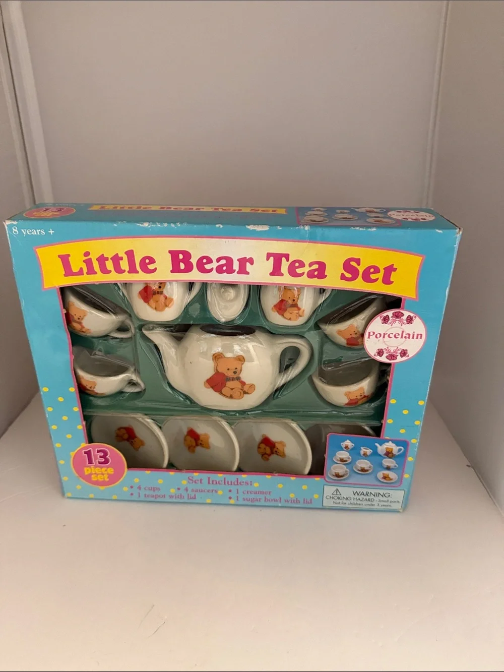 Little Bear Porcelain Tea Set for Kids - Vintage #9
